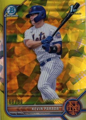 2022 Bowman Draft Sapphire Edition #BDC-47 Chrome - Yellow /99 (1st)