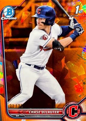 2022 Bowman Draft Sapphire Edition #BDC-49 Chrome - Orange /25 (1st)