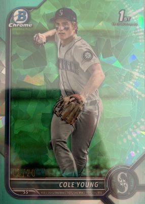 2022 Bowman Draft Sapphire Edition #BDC-112 Chrome - Aqua /20 (1st)
