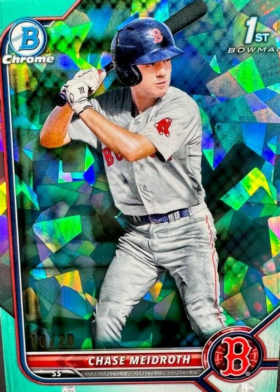 2022 Bowman Draft Sapphire Edition #BDC-92 Chrome - Aqua /20 (1st)