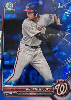 2022 Bowman Draft Sapphire Edition #BDC-196 Chrome (1st)