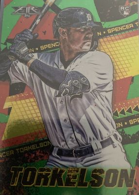 2022 Topps Fire #111 Green /199