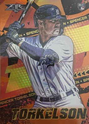 2022 Topps Fire #111 Orange /299