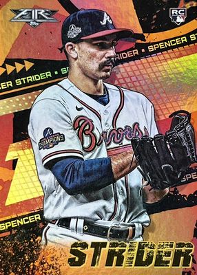 2022 Topps Fire #32 Orange /299