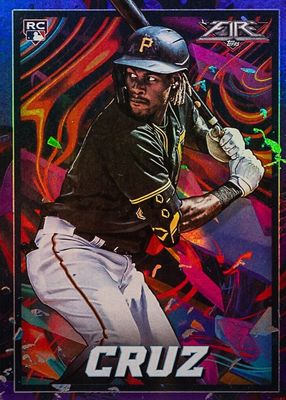 2022 Topps Fire #133 Purple /99