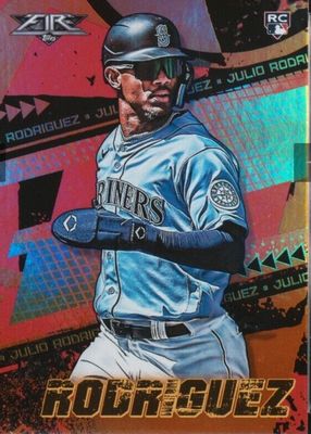 2022 Topps Fire #107 Orange /299