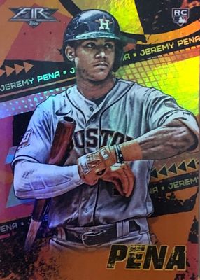 2022 Topps Fire #71 Orange /299