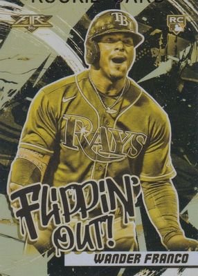 2022 Topps Fire #FO-4 Flippin' Out - Gold Minted