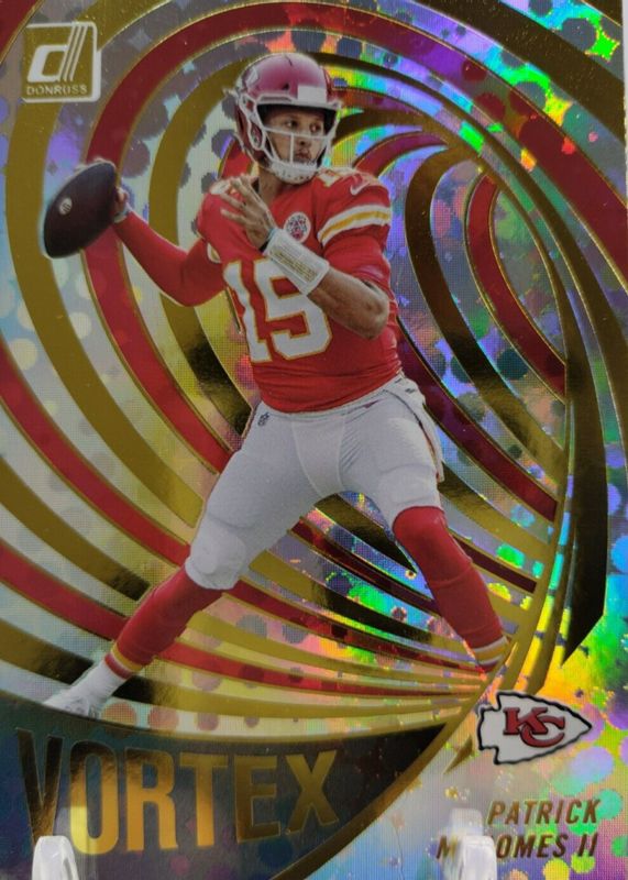 Patrick Mahomes II 2022 Donruss #VTX-2 Vortex BGS 9.5