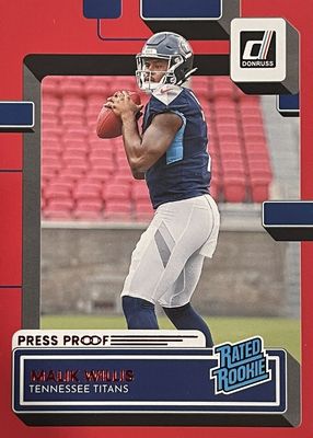 2022 Donruss #303 Press Proof Red
