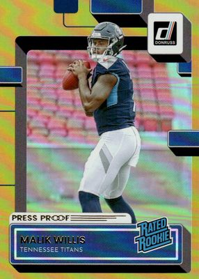 2022 Donruss #303 Press Proof Premium