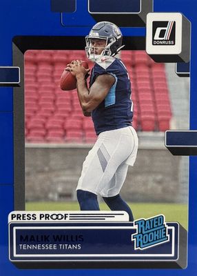 2022 Donruss #303 Press Proof Blue