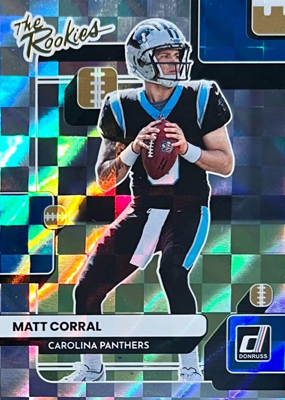 Matt Corral 2022 Donruss #TR-2 The Rookies Rookie SGC 10