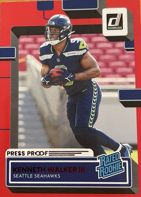 2022 Donruss #318 Press Proof Red