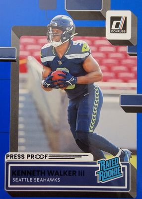 2022 Donruss #318 Press Proof Blue