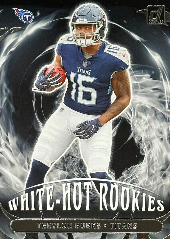 Treylon Burks 2022 Donruss #WHR-5 White Hot Rookies Rookie SGC 9.5