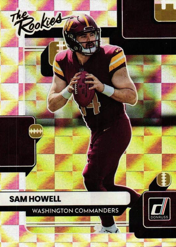 Sam Howell 2022 Donruss #TR-5 The Rookies Rookie PSA 9