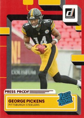 2022 Donruss #323 Press Proof Red