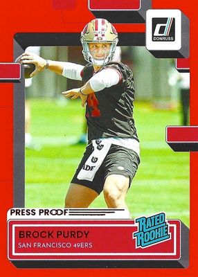 2022 Donruss #374 Press Proof Red