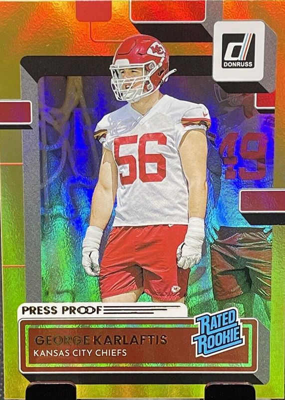 2022 Donruss #361 Press Proof Gold /50