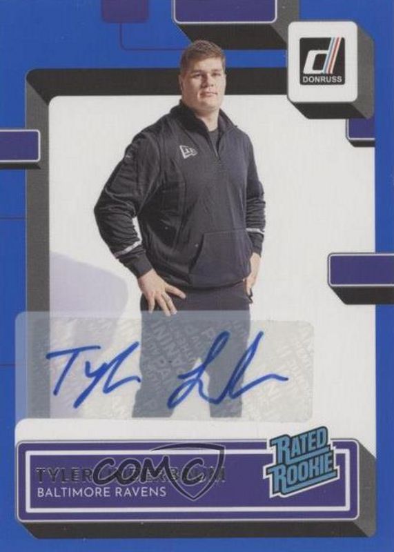 2022 Donruss #400 Rated Rookie Autographs - Blue