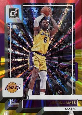 2022 Donruss #128 Holo Red & Gold Laser