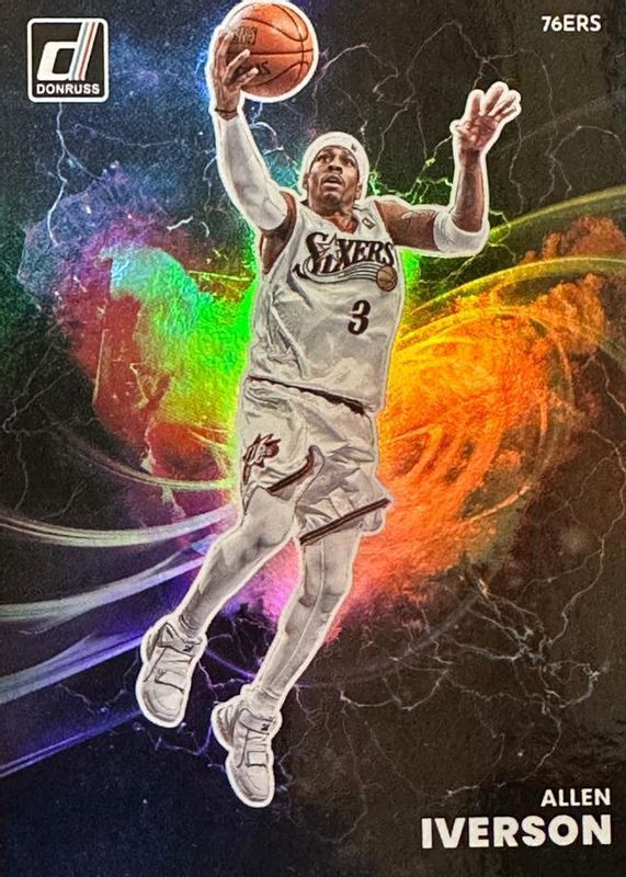 Allen Iverson 2022 Donruss #26 Night Moves /(SSP) RAW