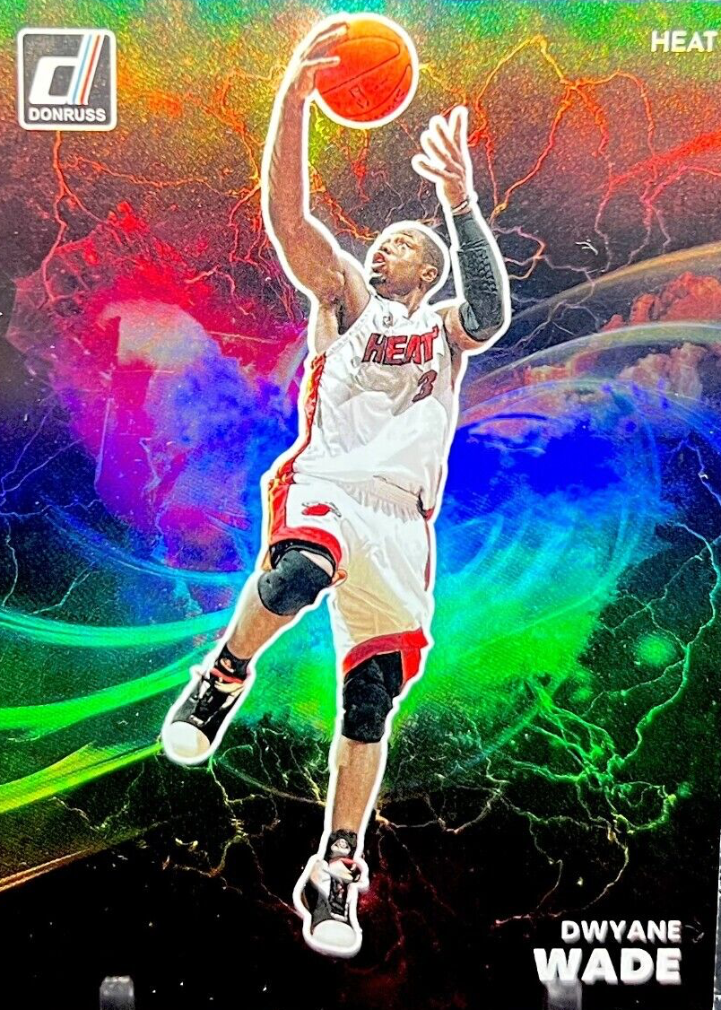 Dwyane Wade 2022 Donruss #27 Night Moves /(SSP) Price Guide - Sports Card  Investor, image size:804x1126