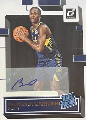2022 Donruss #206 Rated Rookie Signatures