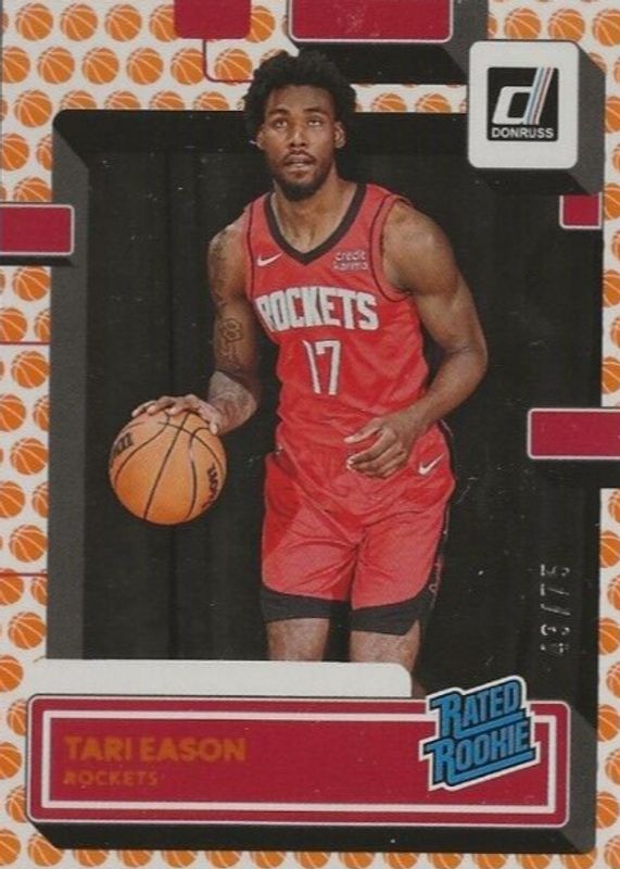 Tari Eason 2022 Donruss #217 Basketball /75 Rookie RAW