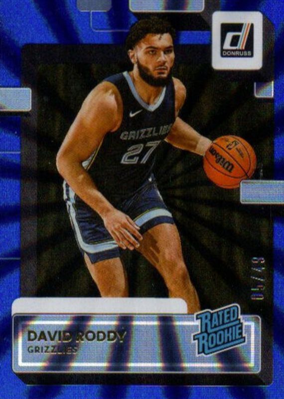 2022 Donruss #223 Holo Blue Laser /49