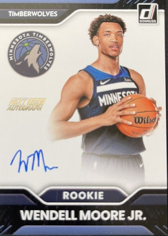 2022 Donruss #ND-WMT Next Day Autographs