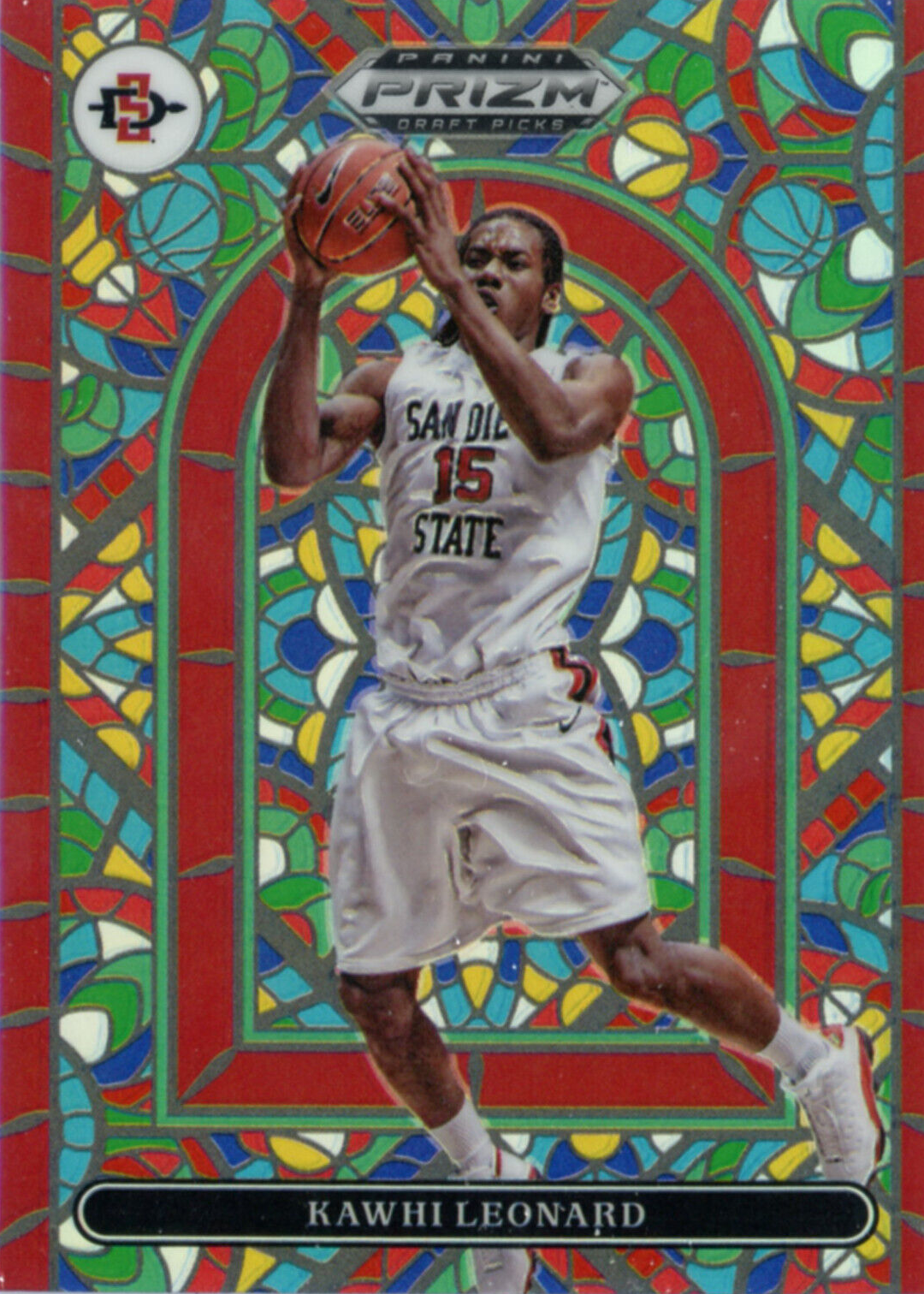 Kawhi Leonard 2022 Prizm Draft Picks #SG-KL Stained Glass /(SSP