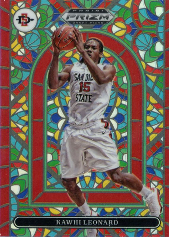 Kawhi Leonard 2022 Prizm Draft Picks #SG-KL Stained Glass /(SSP) RAW