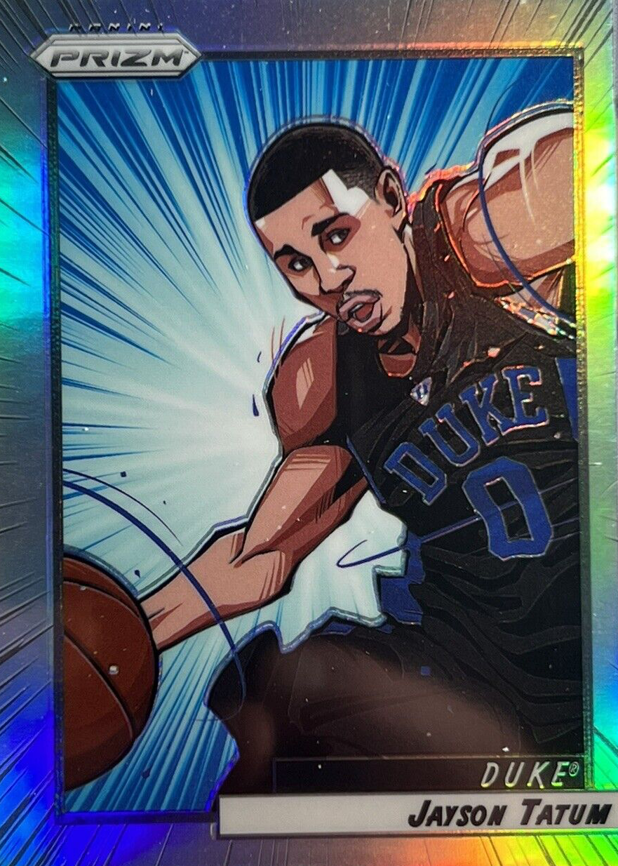 JAYSON TATUM SNAKESKIN SSP 2022-23 newest Prizm Draft DUKE UNIVERSITY