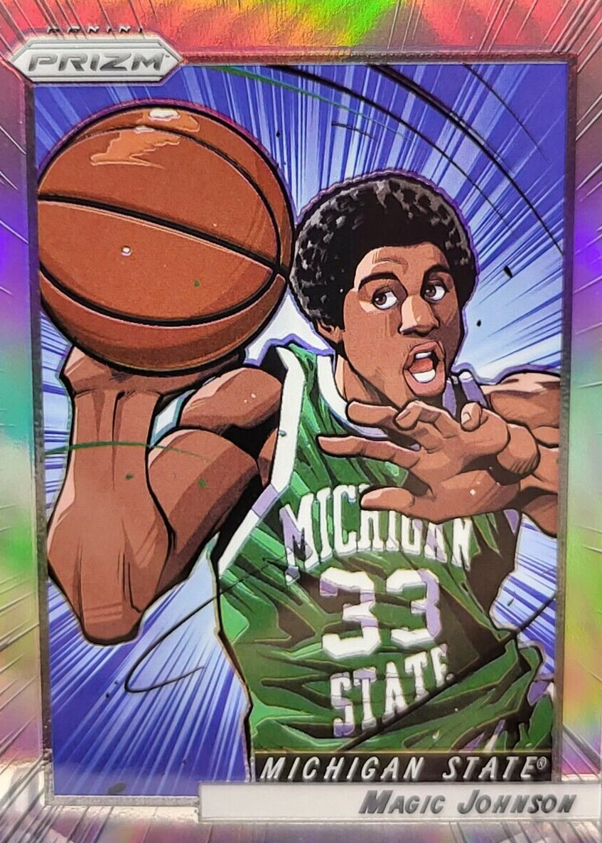 Magic Johnson 2022 Prizm Draft Picks #MAN-MJ Manga /(SSP