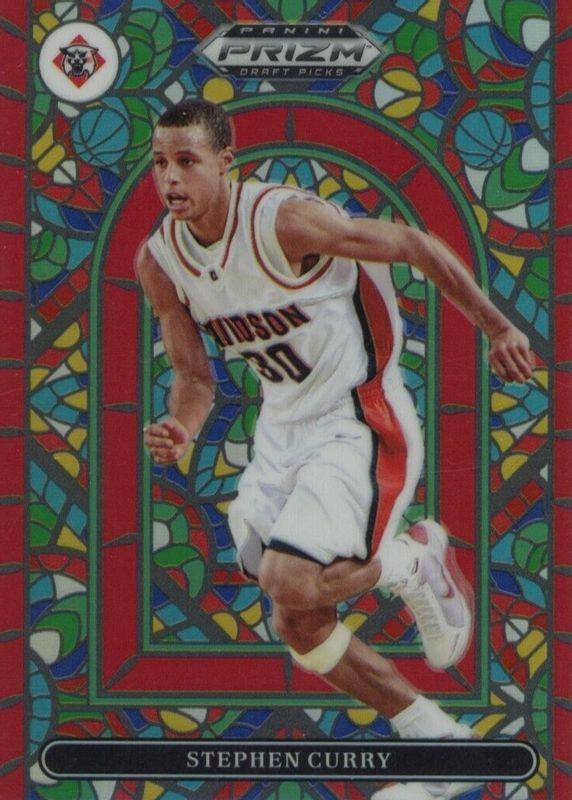 Stephen Curry 2022 Prizm Draft Picks #SG-SC Stained Glass /(SSP) SGC 9