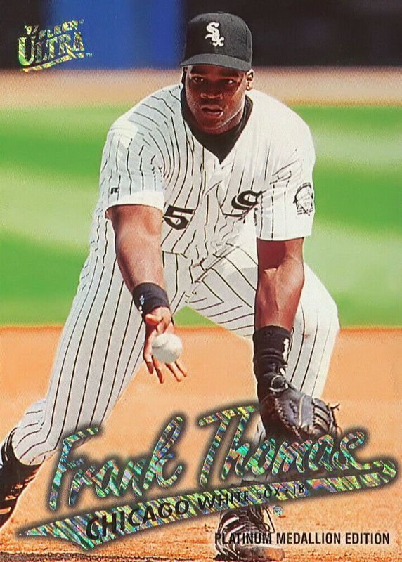 Frank Thomas 1997 Fleer Ultra #P44 Platinum Medallion RAW