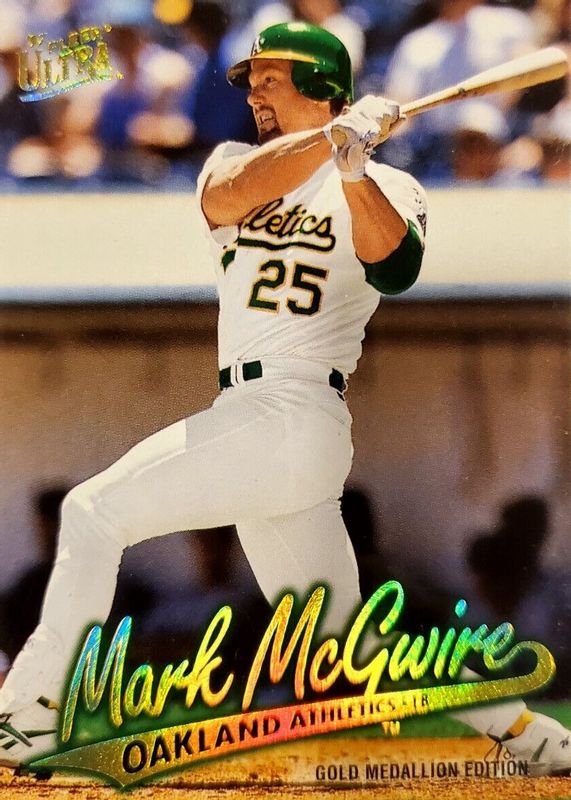 Mark McGwire 1997 Fleer Ultra #G114 Gold Medallion PSA 10