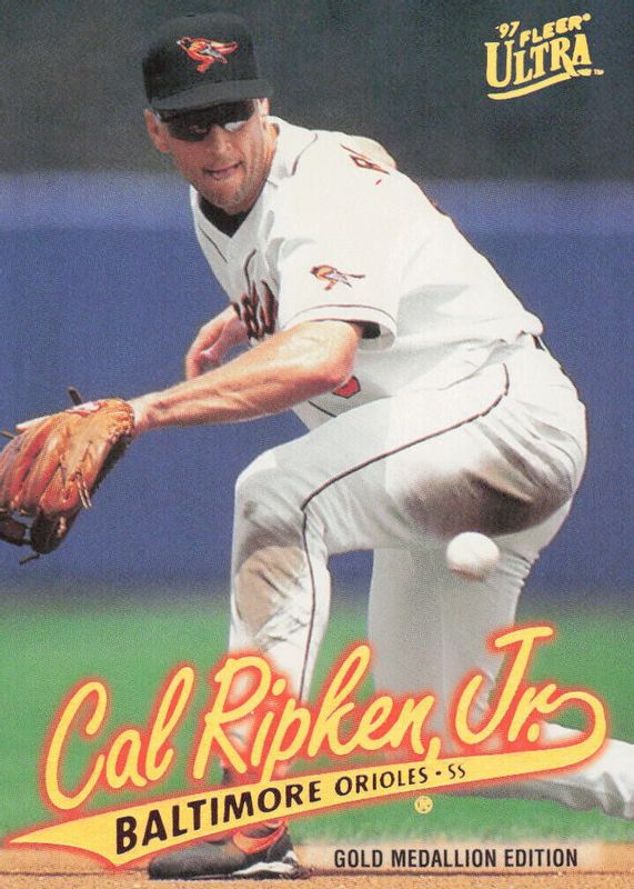 Cal Ripken Jr. 1997 Fleer Ultra #G11 Gold Medallion SGC 10