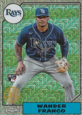 2022 Topps Update Silver Pack #T87C-1 1987 Chrome