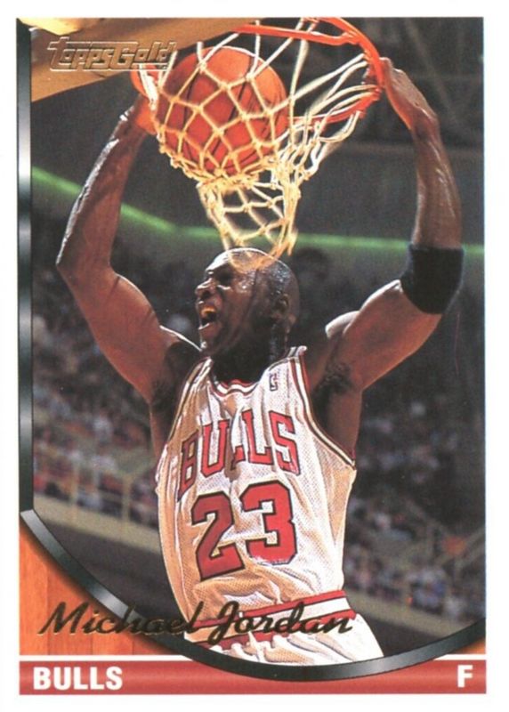 Michael Jordan 1993 Topps #23 Gold SGC 9.5