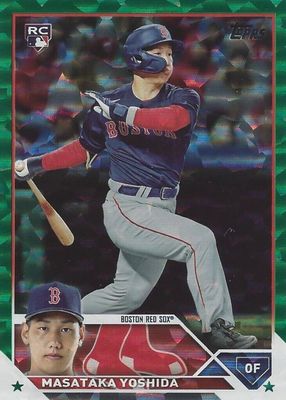 Masataka Yoshida 2023 Topps Chrome #167 Pink Refractor Price