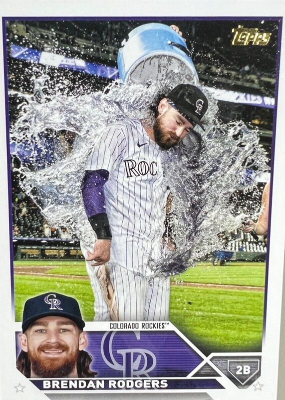 2023 Topps #287 Golden Mirror Image Variation /(SSP)