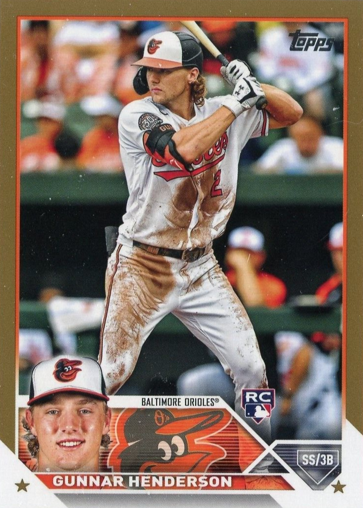 Gunner Henderson　　TOPPS MUSEUM 2023 Topps Museum Collection Gunnar Henderson Orioles RC