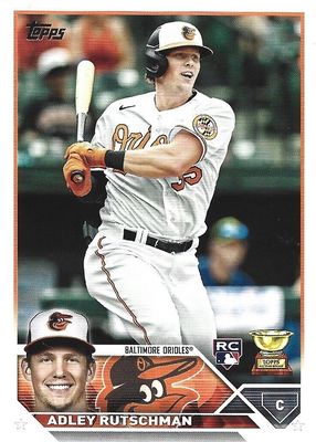 Adley Rutschman 2023 Topps Chrome #RA-AR Rookie Autographs
