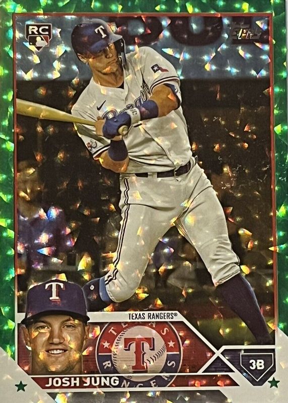 Josh Jung 2023 Topps Chrome Refractor #93 Price Guide - Sports