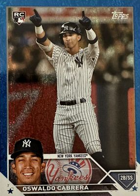 Oswaldo Cabrera 2023 Topps #487 Base Price Guide - Sports