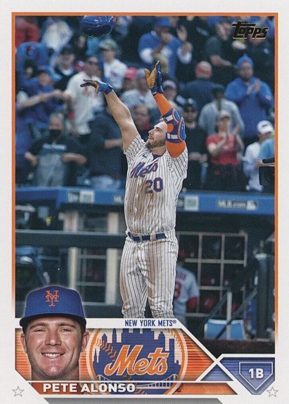 Pete Alonso 2023 Topps #190 Golden Mirror Image Variation /(SSP) (Bro ...