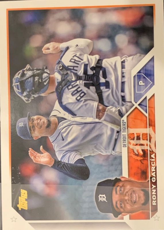 Rony Garcia 2023 Topps #231 Golden Mirror Image Variation /(SSP) RAW